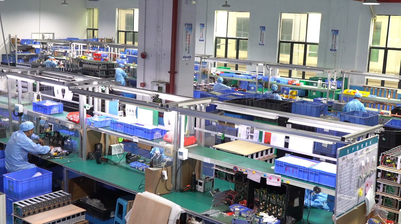 eTOMMENS DC Power Supply Factory assembly line