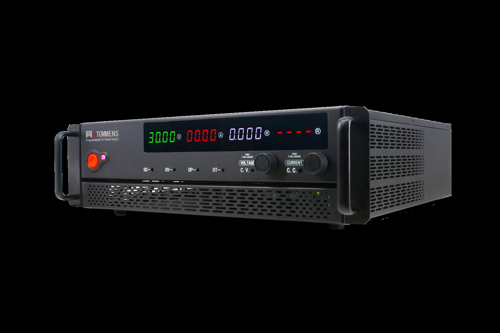 eTOMMENS programmable DC regulated power supply, real product photo from our own factory